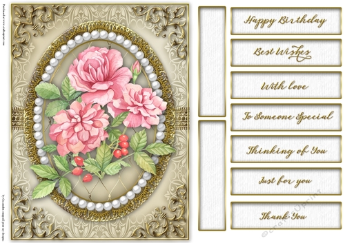 Floral card for many occasions