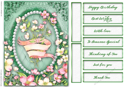Floral card for many occasions