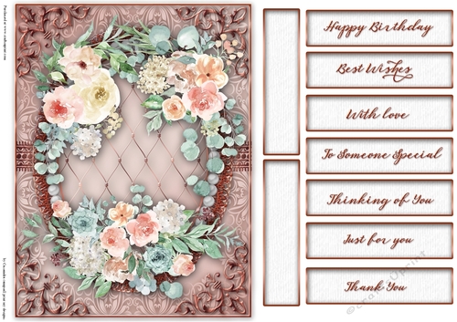 Floral card for many occasions