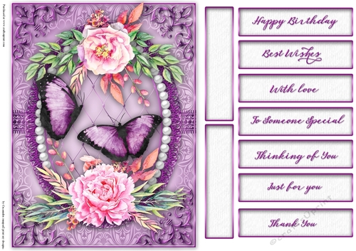 Floral card for many occasions