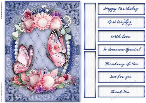 Floral card for many occasions