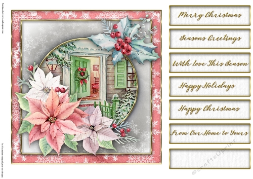 Merry Christmas quick card selection