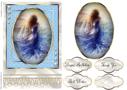 Happy Birthday Floral card