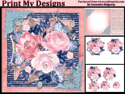 Happy Birthday thank you with love mini kit