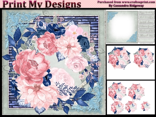 Happy Birthday thank you with love mini kit