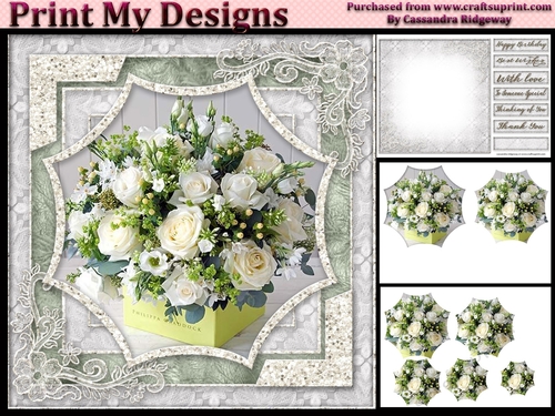 Happy Birthday thank you with love mini kit