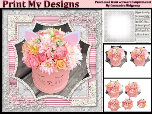 Happy Birthday thank you with love mini kit
