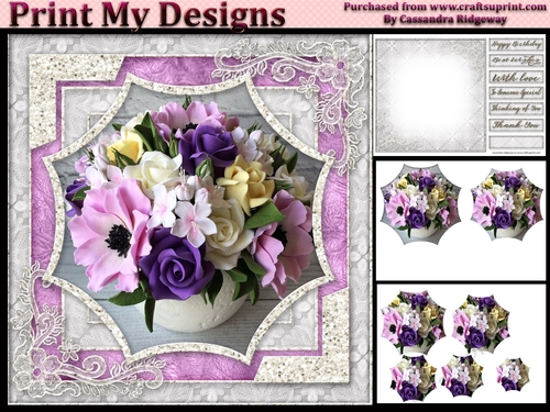 Happy Birthday someone special thank you with love mini kit