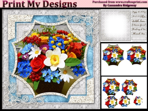 Happy Birthday someone special thank you with love mini kit