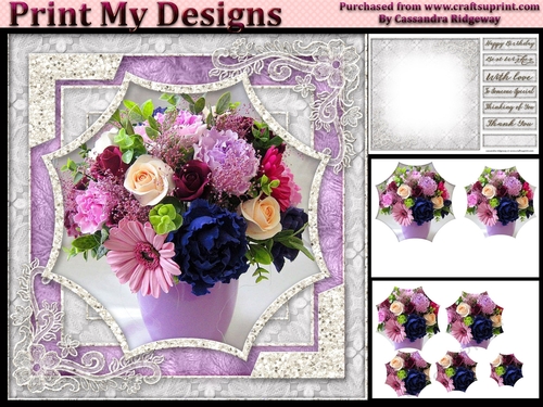 Happy Birthday someone special thank you with love mini kit