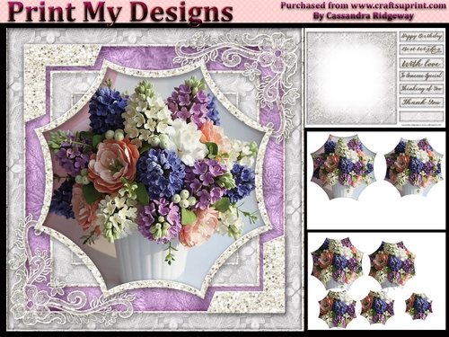 Happy Birthday someone special thank you with love mini kit