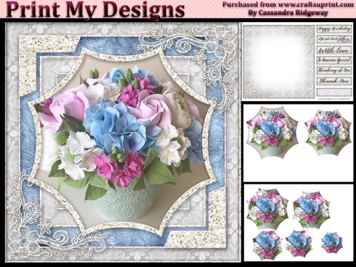 Happy Birthday someone special thank you with love mini kit