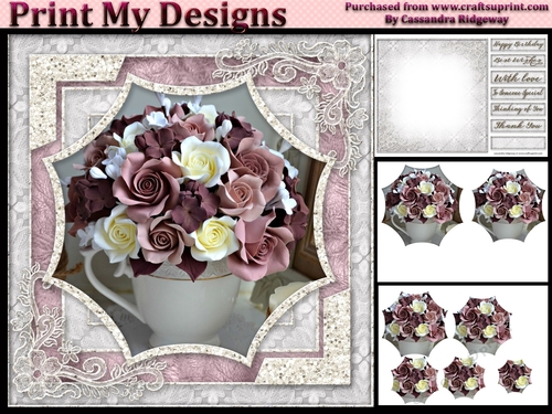 Happy Birthday someone special thank you with love mini kit