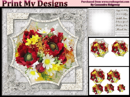 Happy Birthday someone special thank you with love mini kit