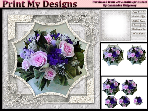 Happy Birthday someone special thank you with love mini kit