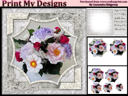 Happy Birthday someone special thank you with love mini kit