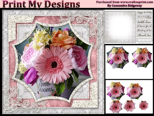 Happy Birthday someone special thank you with love mini kit