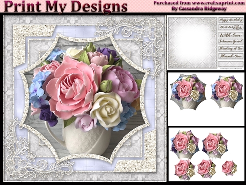 Happy Birthday someone special thank you with love mini kit