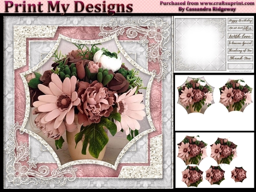Happy Birthday someone special thank you with love mini kit