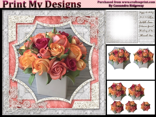 Happy Birthday someone special thank you with love mini kit