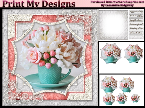 Happy Birthday someone special thank you with love mini kit
