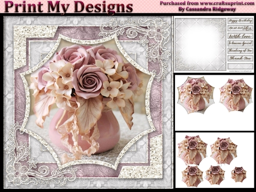 Happy Birthday someone special thank you with love mini kit