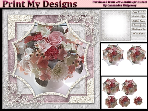 Happy Birthday someone special thank you with love mini kit