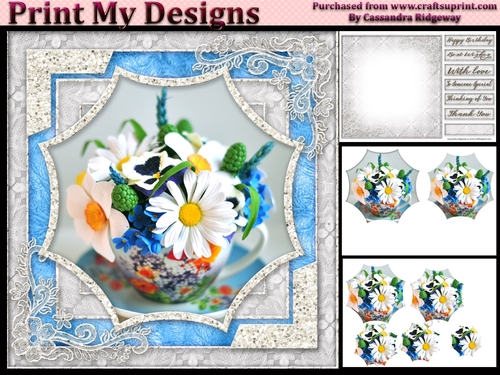 Happy Birthday someone special thank you with love mini kit