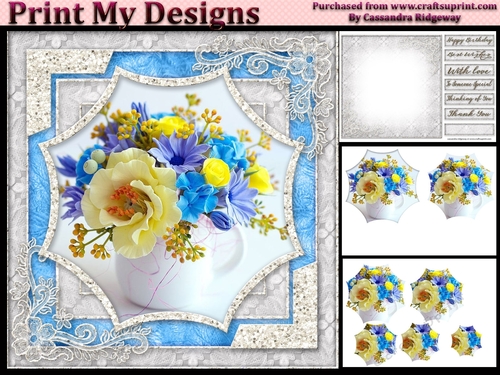 Happy Birthday someone special thank you with love mini kit