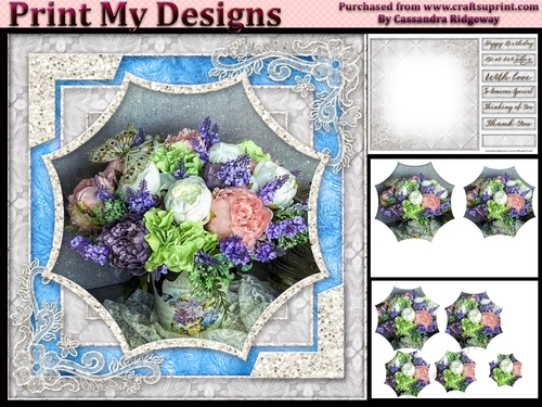 Happy Birthday someone special thank you with love mini kit