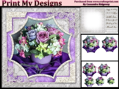 Happy Birthday someone special thank you with love mini kit