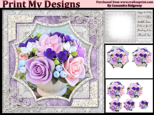 Happy Birthday someone special thank you with love mini kit
