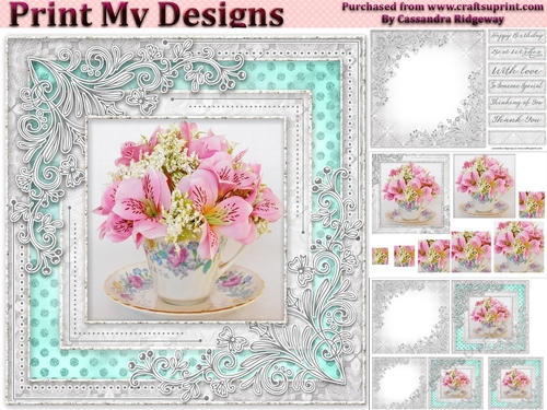 Floral pyramid Mini kit