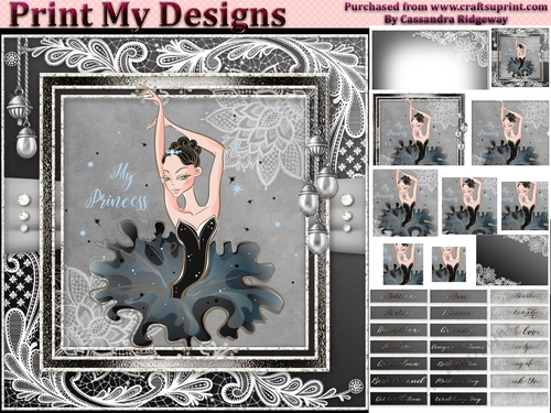 Happy Birthday thank you with love pyramid mini kit