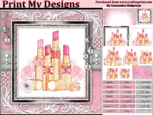 Happy Birthday thank you with love pyramid mini kit