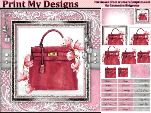 Happy Birthday thank you with love pyramid mini kit