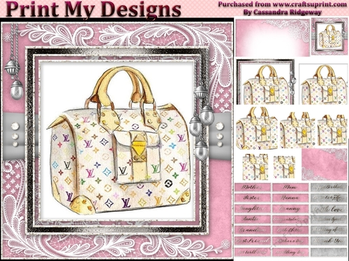 Happy Birthday thank you with love pyramid mini kit