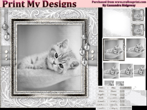 Happy Birthday thank you with love pyramid mini kit
