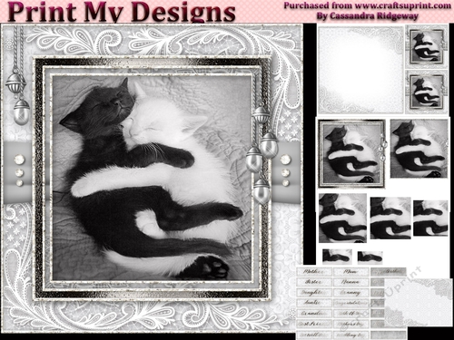 Happy Birthday thank you with love pyramid mini kit