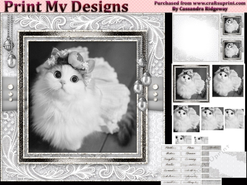 Happy Birthday thank you with love pyramid mini kit
