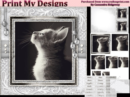 Happy Birthday thank you with love pyramid mini kit