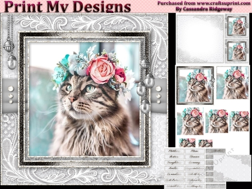 Happy Birthday thank you with love pyramid mini kit