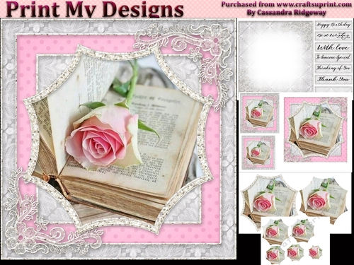 Happy Birthday thank you with love Quick card collection 2