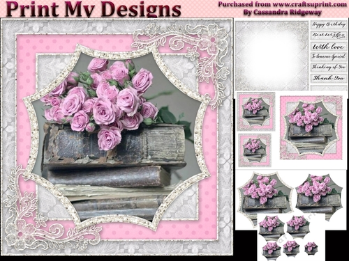 Happy Birthday thank you with love Quick card collection 2