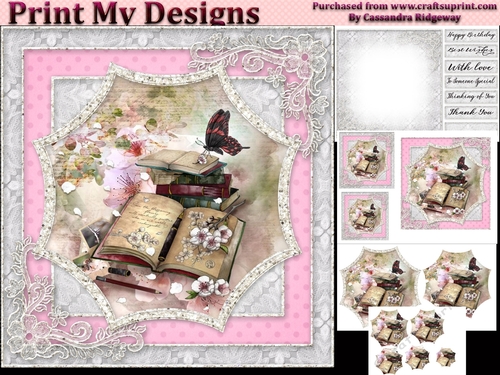 Happy Birthday thank you with love Quick card collection 2