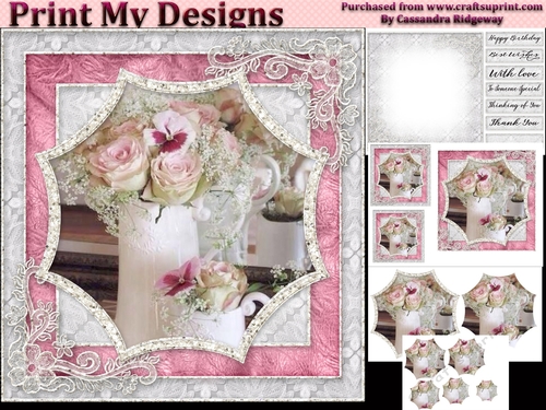 Happy Birthday thank you with love Quick card collection 2