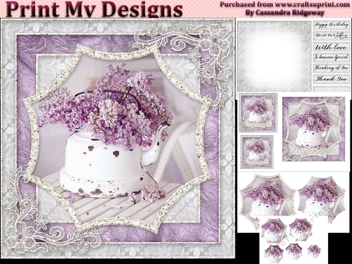 Happy Birthday thank you with love Quick card collection 2