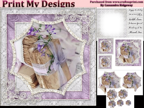 Happy Birthday thank you with love Quick card collection 2
