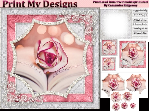 Happy Birthday thank you with love Quick card collection 2