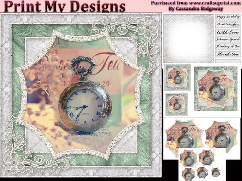 Happy Birthday thank you with love Quick card collection 2